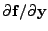 $ \partial{{\bf f}}/\partial{{\bf y}}$